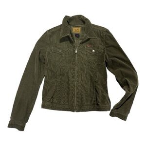 Ralph Lauren Dry Goods Olive Green Corduroy Jacket